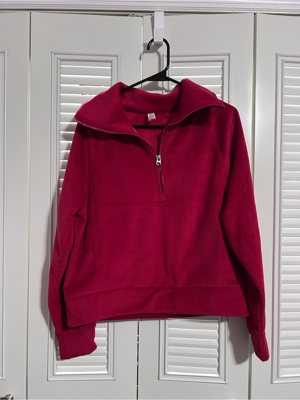 Kyodan Half-Zip Pullover Hoodie - Red